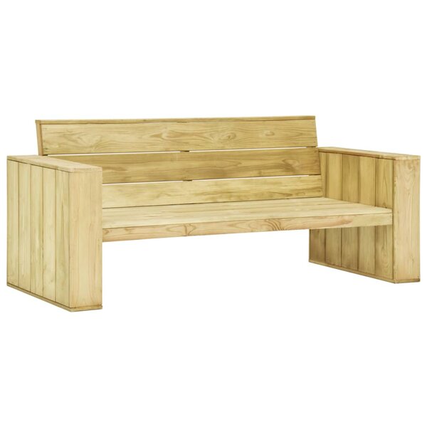 vidaXL Banc de jardin 179 cm Bois de pin imprégné