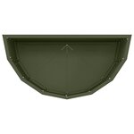 vidaXL Jardinière Vert olive 60 x 30 x 50 cm Acier
