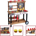 Theo Klein 2368 - Cuisine d'été avec barbecue en bois