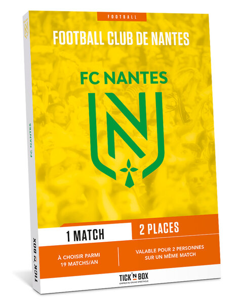 Coffret cadeau - TICKETBOX - FC Nantes