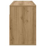 vidaXL Basboard 102 x 32 x 48 5 cm Chêne artisanal