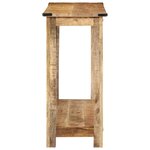 vidaXL Table console 100x35x75 cm bois de manguier massif