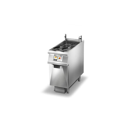 Friteuse electrique relevage des paniers diamante 90 - 22 litres - olis -  - acier inoxydable 400x900x870mm