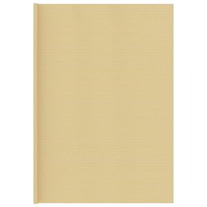 vidaXL Tapis de tente beige 400x800 cm PEHD