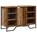 vidaXL Meuble lavabo Bois ancien 91x35x60 cm en bois d'ingénierie