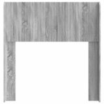 vidaXL Tête de lit Sonoma gris PB