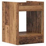 vidaXL Support de Plante Bois ancien 30 x 30 x 40 cm Bois d'ingénierie