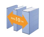 Classeur gain de place Zero Max A4 extensible jusqu'à 10 cm Vert PLUS JAPAN
