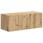 vidaXL Ensemble meuble TV 4 Pièces Chêne artisanal Bois d'ingénierie