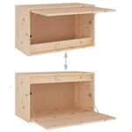 vidaXL Ensemble de meubles TV 5 Pièces bois massif de pin