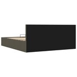 vidaXL Cadre de lit à rangement hydraulique sans matelas 180x200 cm