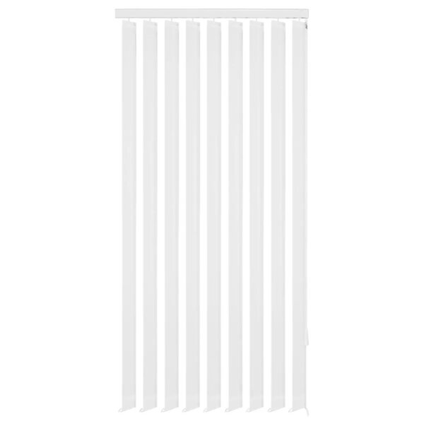 vidaXL Store vertical 150 x 250 cm Tissu Blanc