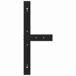 vidaXL Table à manger avec bord naturel 180x100x74cm bois massif chêne