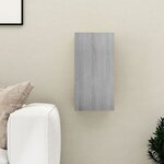 vidaXL Meubles TV Sonoma gris 30 5x30x60 cm Bois d'ingénierie