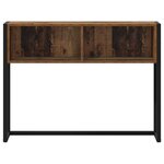 vidaXL Table d'appoint Bois Ancien 100 x 36 x 75 cm Bois d'ingénierie