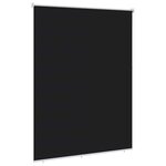 vidaXL Store enrouleur Protection UV Noir 180 x 230 cm Polyester