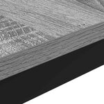 vidaXL Table basse Gris Sonoma 100 x 50 x 45 cm Bois d'ingénierie