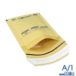 Lot de 50 Enveloppes à bulles PRO+ MARRON A/1 format 90x165 mm