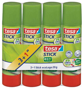 EcoLogo Bâton de colle '3+1'  contenu: 20 g TESA