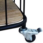 vidaXL Meuble TV 100x40x45 cm Bois de manguier massif