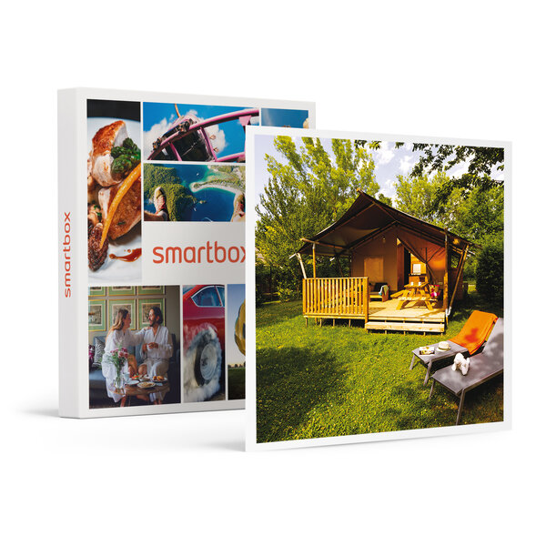SMARTBOX - Coffret Cadeau 3 jours en famille en lodge dans un camping 4* avec dîners -  Séjour