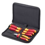 Wiha ensemble d'outils pour électriciens 6 pièces acier 9300-018