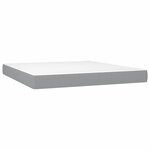 vidaXL Lit avec matelas 140x200 cm bois massif de pin