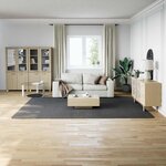 vidaXL Tapis shaggy anthracite 240x340 cm polyester