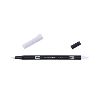 Feutre à dessin Double Pointe ABT Dual Brush Pen 620 lilas TOMBOW