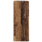 vidaXL Armoire Murale 33 x 34 5 x 90 cm Bois d'ingénierie Bois ancien