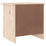 vidaXL Table de chevet ALTA 41x35x41 cm bois de pin massif