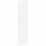 vidaXL Buffet haut blanc 40x42 5x185 cm bois d'ingénierie