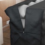 vidaXL Sac de stockage extérieur Noir 175 x 55 x 75 cm Tissu 420D