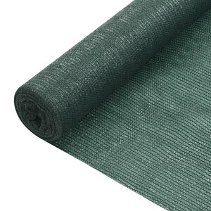 vidaXL Filet brise-vue Vert 3 6x50 m PEHD 75 g/m²