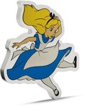 Pièce de monnaie en Argent 3 Dollars g 62.2 (2 oz) Millésime 2025 ALICE IN WONDERLAND