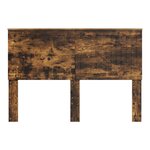 vidaXL Tête de lit Chêne fumé 140 cm Bois d'ingénierie