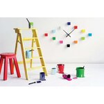 Horloge cubique diy multicolore