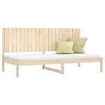 vidaXL Lit de jour sans matelas 90x200 cm bois de pin massif