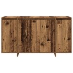 vidaXL Buffet en Bois Ancien Bois ancien Bois massif récupéré
