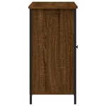 vidaXL Buffet chêne marron 100x35x70 cm bois d'ingénierie