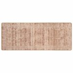 vidaXL Coureur de Tapis MARSA Blanc 80 x 200 cm Polyester et PVC