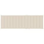 vidaXL Chaise longue pour 2 personnes avec coussins Bambou