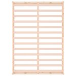 vidaXL Cadre de lit sans matelas 120x200 cm bois massif