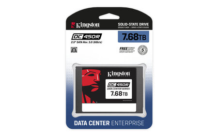 Kingston 7.68to dc450r 2.5p sata3 ssd 7.68to dc450r 2.5p sata3 ssd entry level enterprise/server