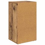 vidaXL Buffet Bois ancien 40 x 33 x 70 cm Bois d'ingénierie