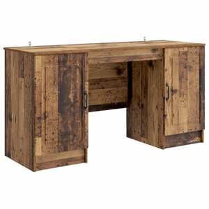vidaXL Bureau Bois ancien 142 5 x 50 x 75 cm Bois d'ingénierie