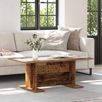 vidaXL Table basse Bois ancien 103 5 x 60 x 40 cm Bois d'ingénierie