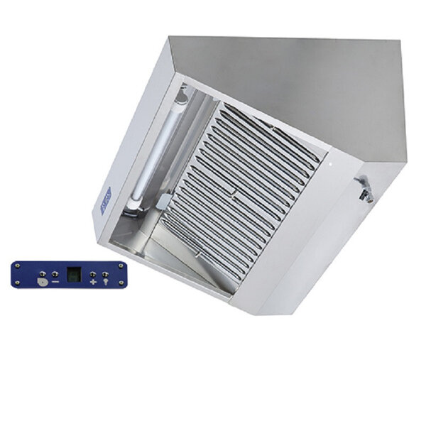 Hotte aspirante avec moteur - profondeur 900 - virtus -  - acier inoxydable1200 mm1000 x900x450mm