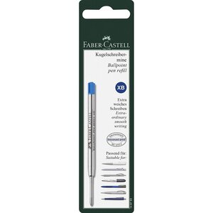 Recharge Stylo Bille Pointe XB large Bleu FABER-CASTELL