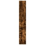 vidaXL Bibliothèque chêne fumé 60x30x189 cm bois d'ingénierie